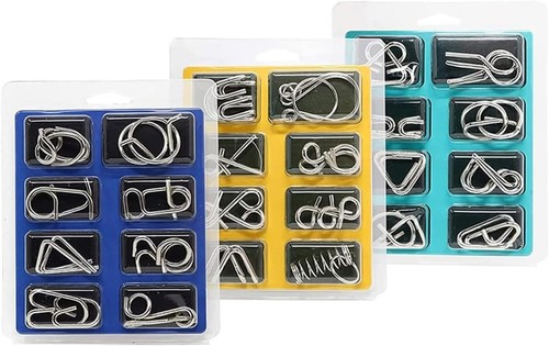 Teiliges metall puzzle set - metall,