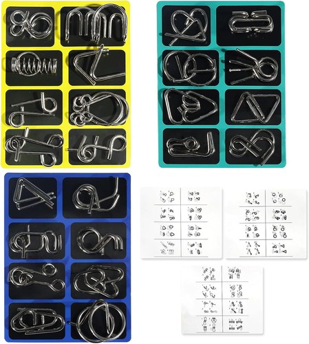 Teiliges metall puzzle - 24-teiliges,