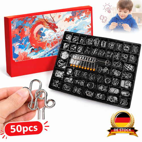 Geduldspiele knobelspiele set - knobelspiele,