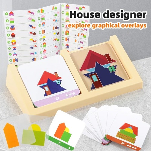Steckspiel haus - steckspiel,