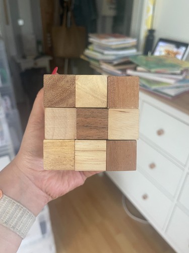 Holz schlangenwürfel - holz,