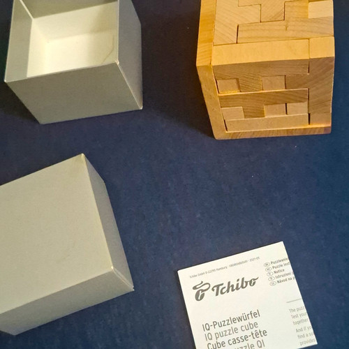 Tchibo puzzlewürfel aus - iq-puzzlewürfel,