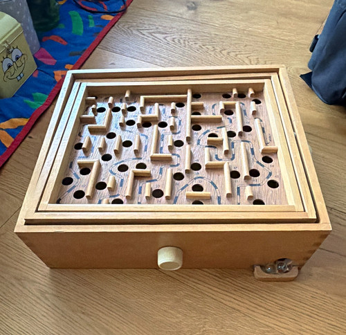 Holz kugellabyrinth - holz,