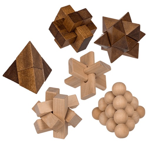 Geduldsspiel holz verschiedene - geduldsspiel,