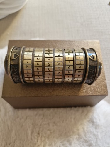 Cryptex puzzle geschenk mit - puzzle,