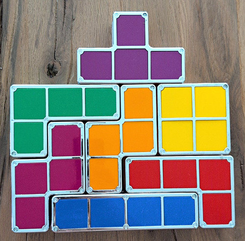 Mehrfarbiges kunststoff - mehrfarbiges,