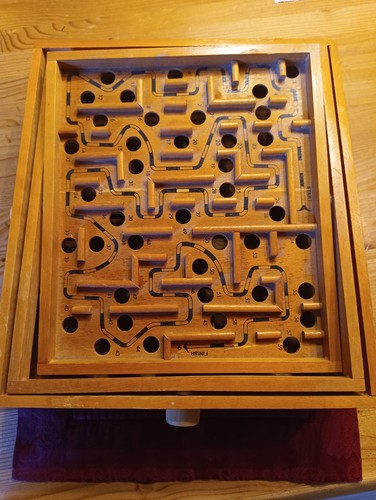 Holz kugellabyrinth - holz,