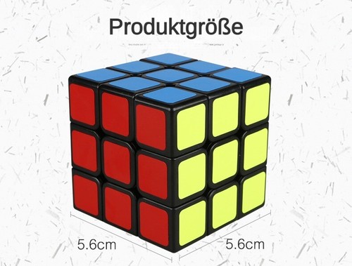 Zauberwürfel 3x3x3 klassisch - zauberwürfel,