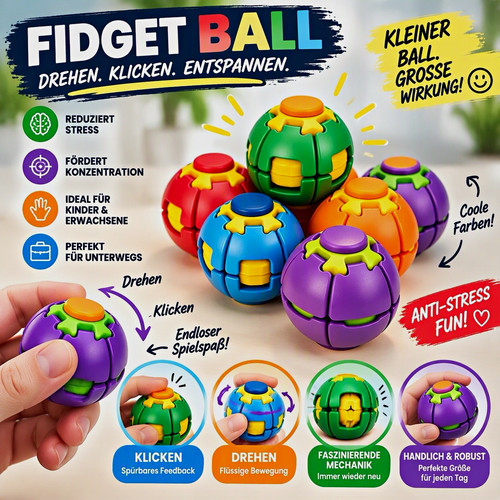 Fidget ball anti stress - ball, anti-stress