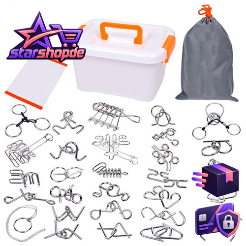 Entwirrung puzzles set - set, 30