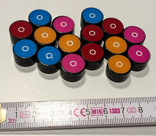 Geduldspiel fidget bunt rot - bunt,