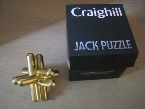 Craighill jack puzzle - jack, brass