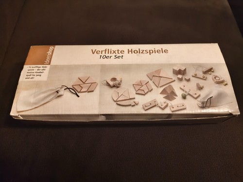 Knifflige holzspiele der - 10,